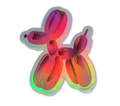 Balloon Puppy Holo Sticker