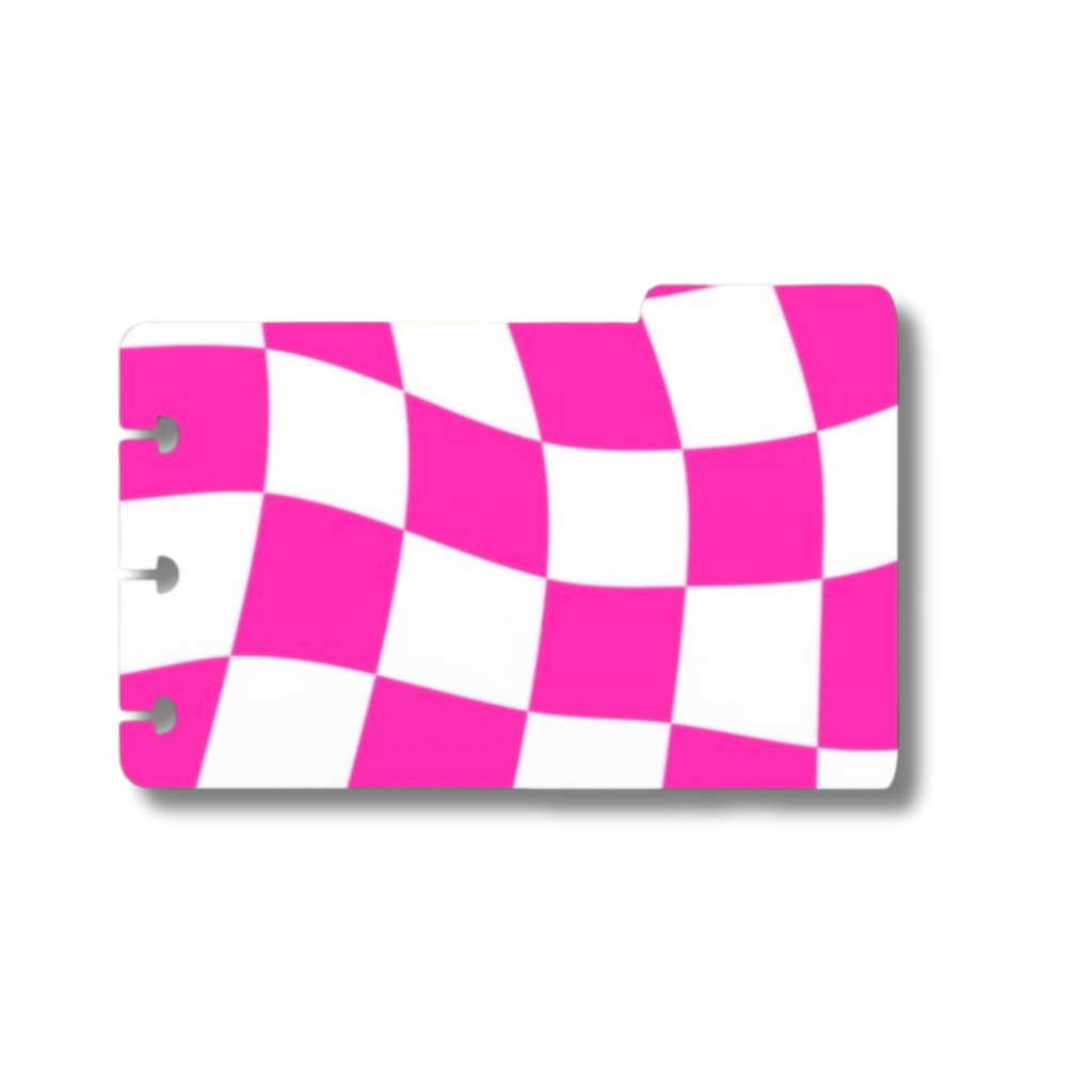 Checker | Half Letter Mini Tabs