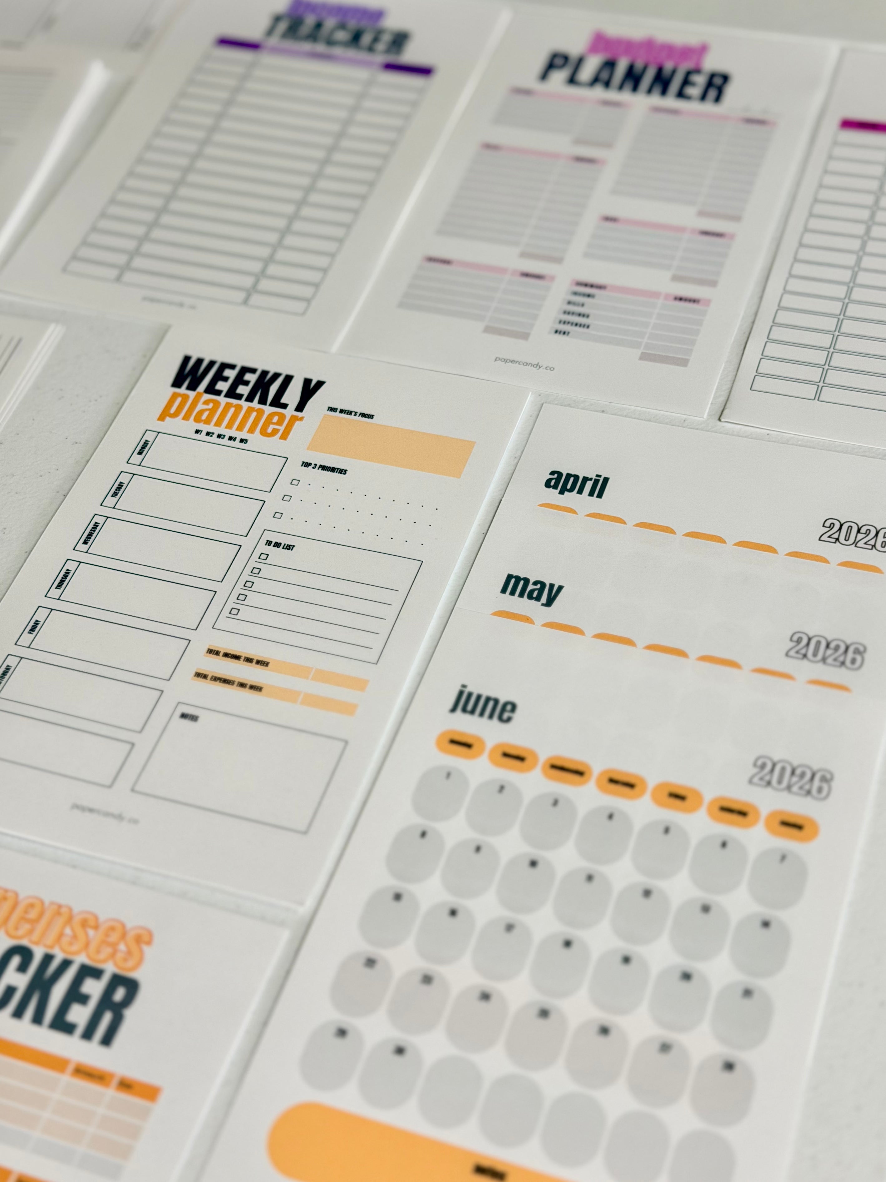 Sweet Life Quarterly Planner