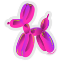Balloon Puppy Sticker